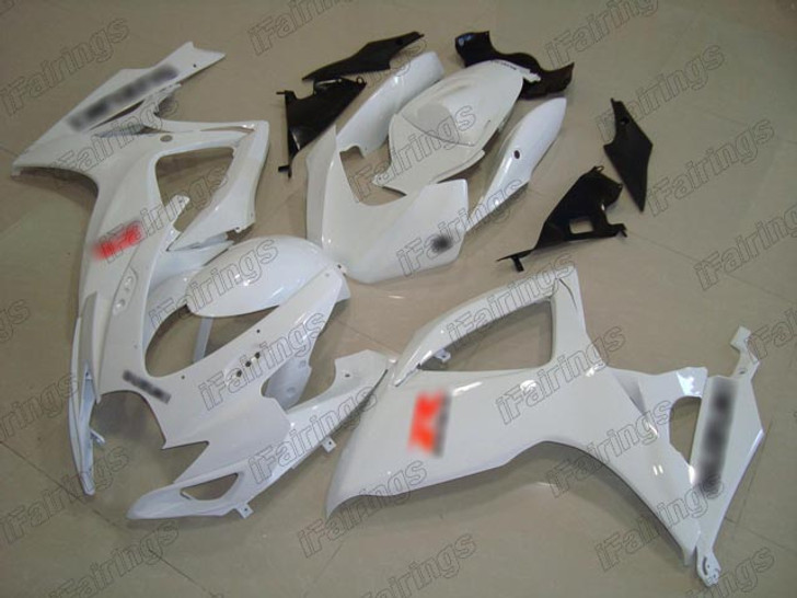 2006 2007 Suzuki GSXR 600/750 pearl white fairing