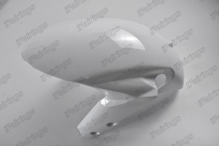 Suzuki GSXR600 GSXR750 white front fender