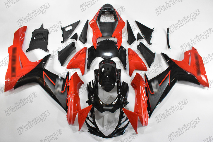 Suzuki GSXR600 GSXR750 OEM bodywork red and black