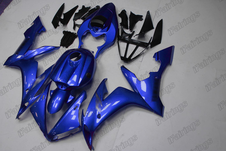 2004 2005 2006 Yamaha YZF-R1 blue fairings