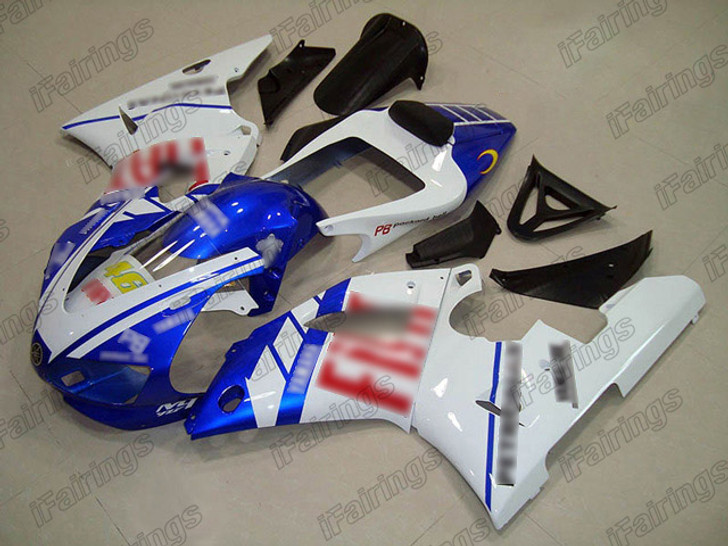 1998 1999 Yamaha YZF-R1 Rossi Fiat fairings