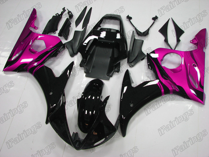 yamaha r6 pink and black