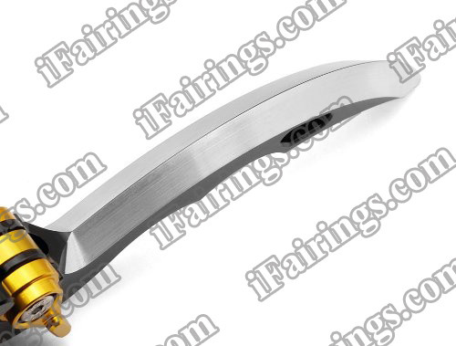 iFairings Levers are manufactured from quality CNC T-6 billet aluminum and offer effortless adjustments with 6-position adjusters that slide over ball bearings and snap securely into place. They are anodized with beautiful glossy and vibrant finish, which increases resistance to corrosion and wear. 