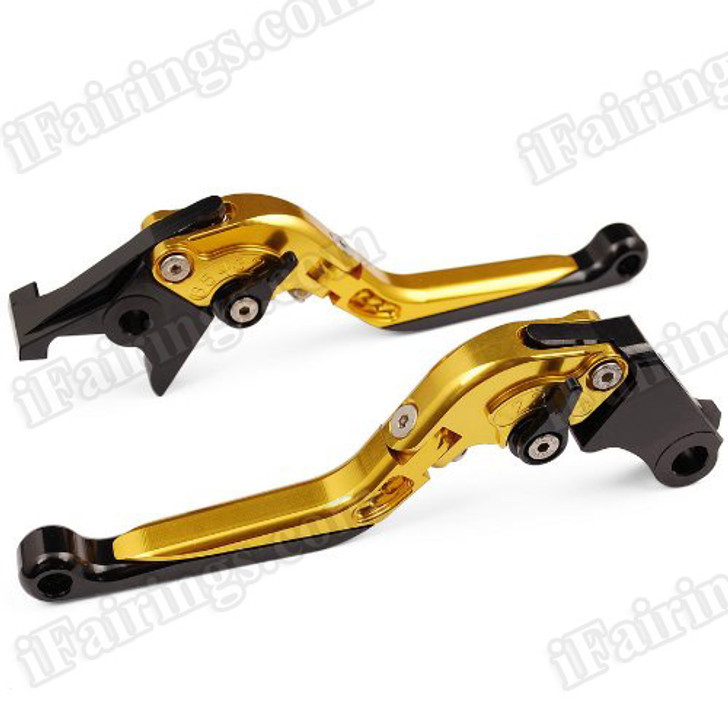 iFairings Levers are manufactured from quality CNC T-6 billet aluminum and offer effortless adjustments with 6-position adjusters that slide over ball bearings and snap securely into place. They are anodized with beautiful glossy and vibrant finish, which increases resistance to corrosion and wear. 