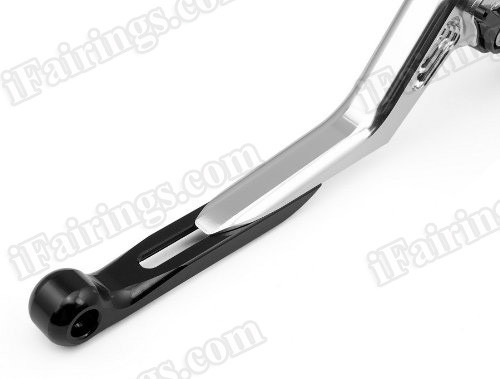 iFairings Levers are manufactured from quality CNC T-6 billet aluminum and offer effortless adjustments with 6-position adjusters that slide over ball bearings and snap securely into place. They are anodized with beautiful glossy and vibrant finish, which increases resistance to corrosion and wear. 