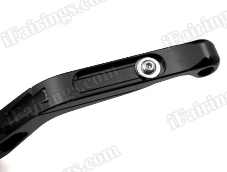 Extendable levers are CNC machined from aircraft grade 6061 T6 billet Aluminium, they are stock levers replacement with more color available.  