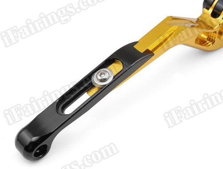 Extendable levers are CNC machined from aircraft grade 6061 T6 billet Aluminium, they are stock levers replacement with more color available.  