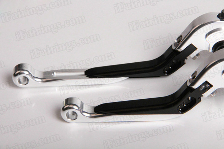 Extendable levers are CNC machined from aircraft grade 6061 T6 billet Aluminium, they are stock levers replacement with more color available.  