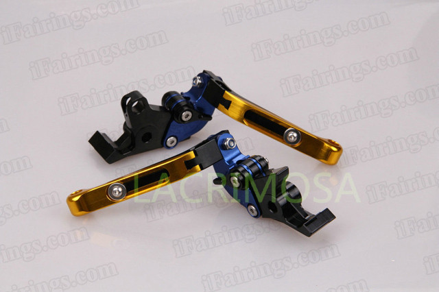 Extendable levers are CNC machined from aircraft grade 6061 T6 billet Aluminium, they are stock levers replacement with more color available.  