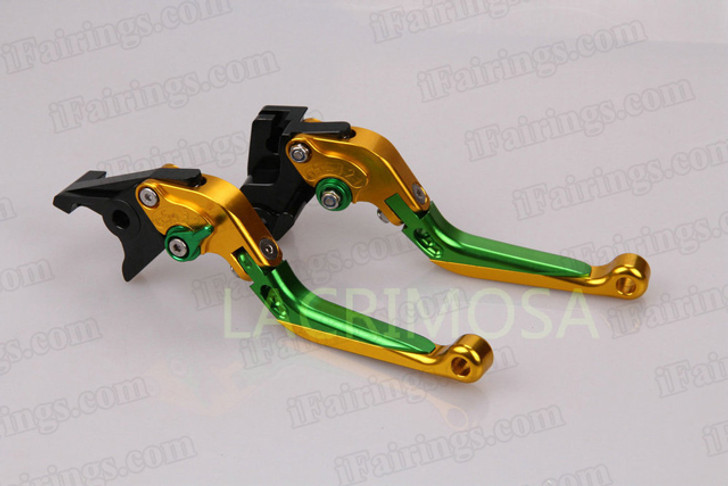 Extendable levers are CNC machined from aircraft grade 6061 T6 billet Aluminium, they are stock levers replacement with more color available.  