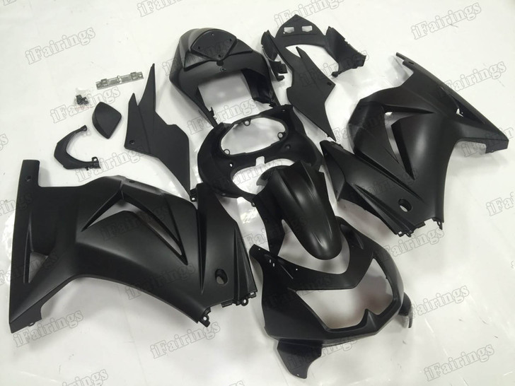 Kawasaki Ninja 250R EX250 matte black bodywork