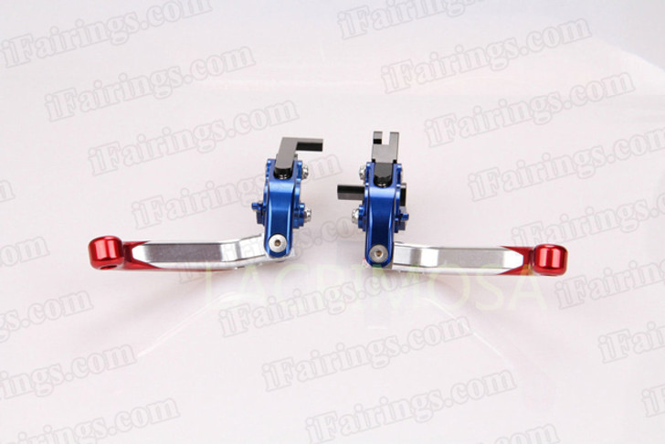 Extendable levers are CNC machined from aircraft grade 6061 T6 billet Aluminium, they are stock levers replacement with more color available.  