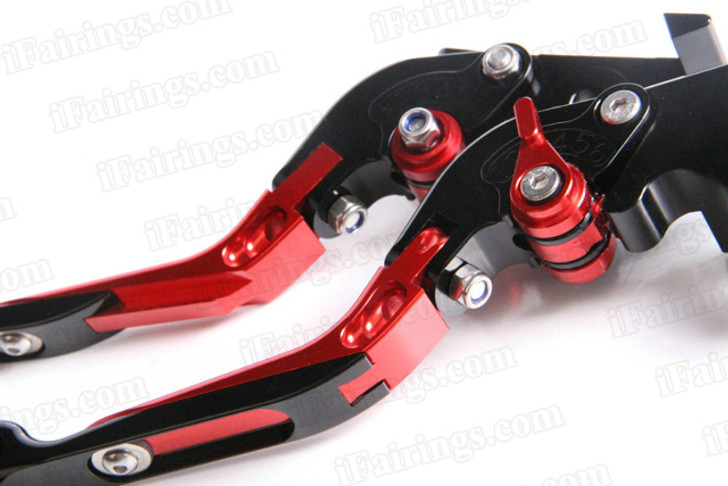 Extendable levers are CNC machined from aircraft grade 6061 T6 billet Aluminium, they are stock levers replacement with more color available.  