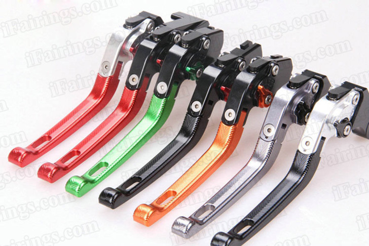 Extendable levers are CNC machined from aircraft grade 6061 T6 billet Aluminium, they are stock levers replacement , 100% precise fitment and levers are color color optional.  