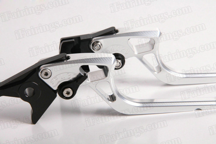 Extendable levers are CNC machined from aircraft grade 6061 T6 billet Aluminium, they are stock levers replacement , 100% precise fitment and levers are color color optional.  