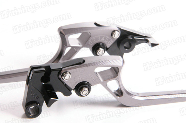 Extendable levers are CNC machined from aircraft grade 6061 T6 billet Aluminium, they are stock levers replacement , 100% precise fitment and levers are color color optional.  