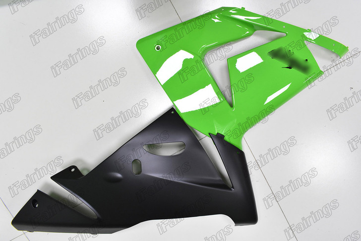 2004 2005 Kawasaki Ninja ZX-10R ZX-10RR cowling green and black