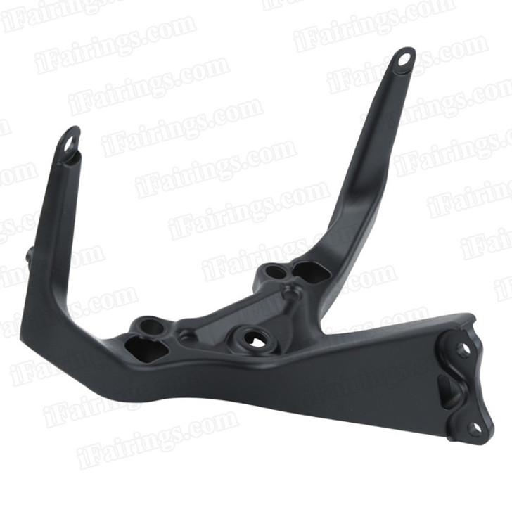 Aftermarket upper fairing stay bracket for 2004-2007 Honda CBR1000RR, this fairing stay bracket, as a direct replacement for stock/factory fairing stay bracket, is made with very brilliant finish and precise fitment. It is OEM style and built to match the stock/factory specification, no need to do any modification.