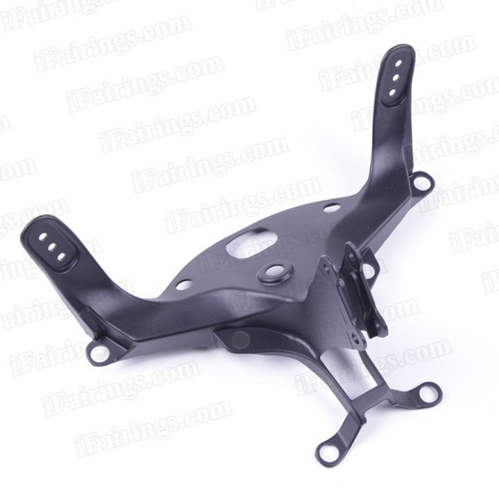 Aftermarket upper fairing stay bracket for 2004-2006 Yamaha YZF-R1, this fairing stay bracket, as a direct replacement for stock/factory fairing stay bracket, is made with very brilliant finish and precise fitment. It is OEM style and built to match the stock/factory specification, no need to do any modification.