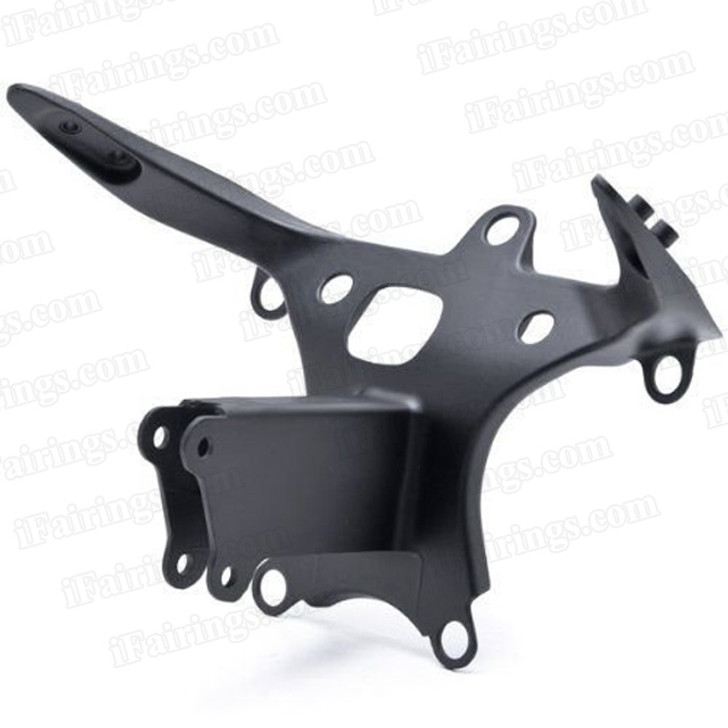 Aftermarket upper fairing stay bracket for 1998 1999 Yamaha YZF-R1, this fairing stay bracket, as a direct replacement for stock/factory fairing stay bracket, is made with very brilliant finish and precise fitment. It is OEM style and built to match the stock/factory specification, no need to do any modification.