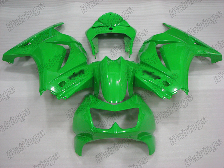 Kawasaki Ninja 250R EX250 lime green bodywork
