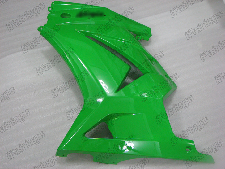 Kawasaki Ninja 250R EX250 lime green cowlings