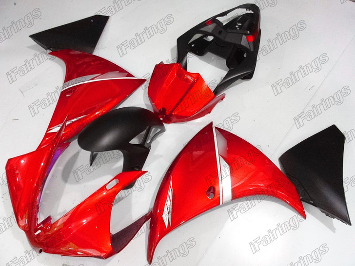 2012 2013 2014 Yamaha YZF R1 OEM Fairing red and black