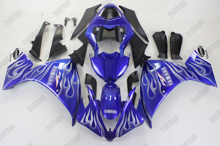 2012 2013 2014 Yamaha YZF R1 flame bodywork