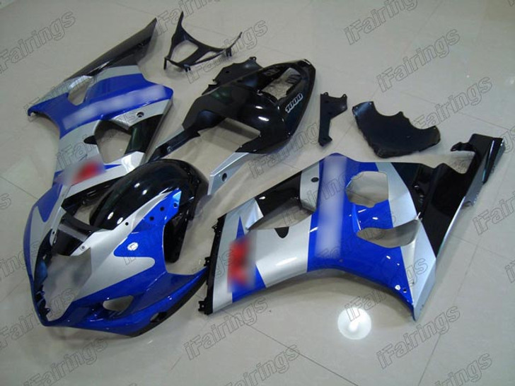 2003 2004 Suzuki GSXR1000 K3 K4 OEM Fairing blue silver and black