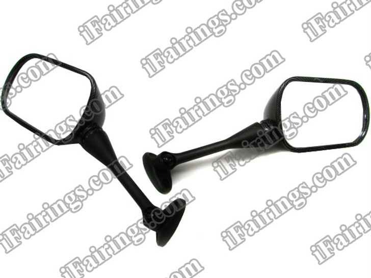 aftermarket/compatible rear/side view mirrors for honda CBR600RR F5 2003-2012, this replacement mirrors are high quality ABS plastic made and easy to install.