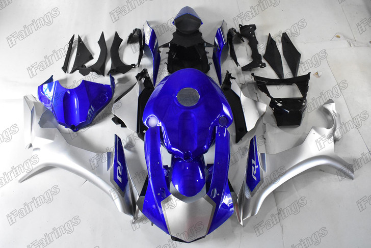 2015 2016 2017 2018 2019 Yamaha YZF R1 OEM bodywork blue and silver