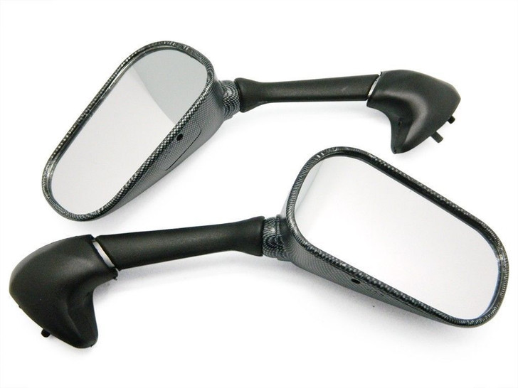 Motorcycle Mirror Assembly for 1998 1999 Yamaha YZF-R1, O.E.M Fitment and Lowest Price Guaranteed.