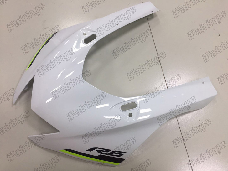 2017 2018 2019 2020 2021 Yamaha YZF-R6 white front upper cowling