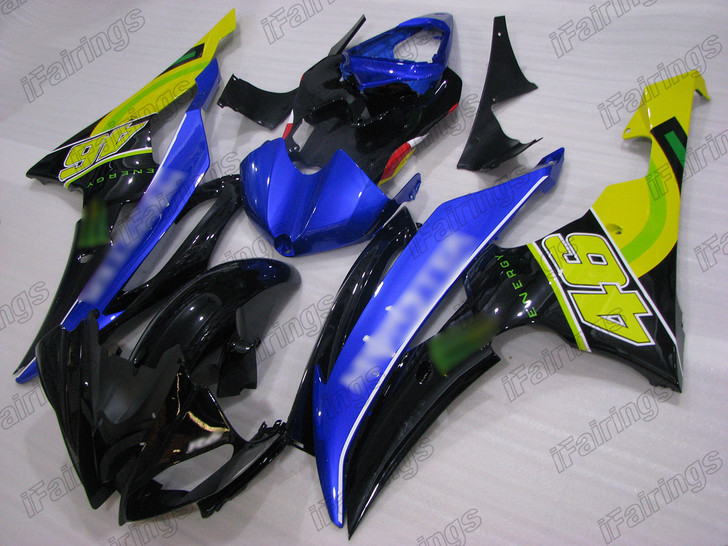 2008 to 2016 Yamaha YZF-R6 Rossi Monster fairings.