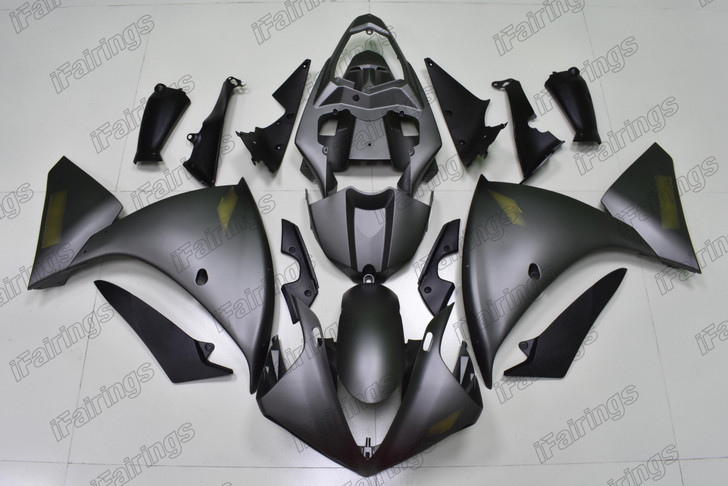 2009 2010 2011 Yamaha YZF R1 matte gray bodywork