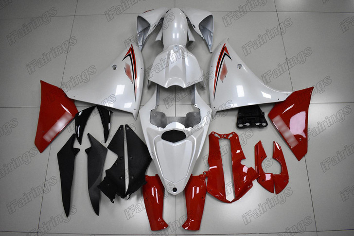 2009 2010 2011 Yamaha YZF R1 original fairing and body kit red and white
