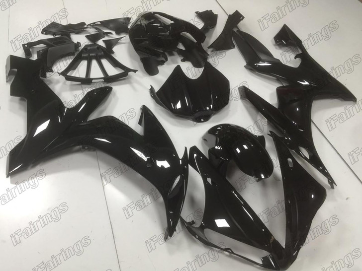 2004 2005 2006 Yamaha YZF R1 gloss black body kit