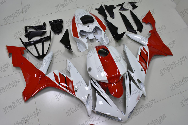 2004 2005 2006 Yamaha YZF R1 factory body kit red and white