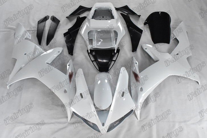 2002 2003 Yamaha YZF-R1 pearl white bodywork