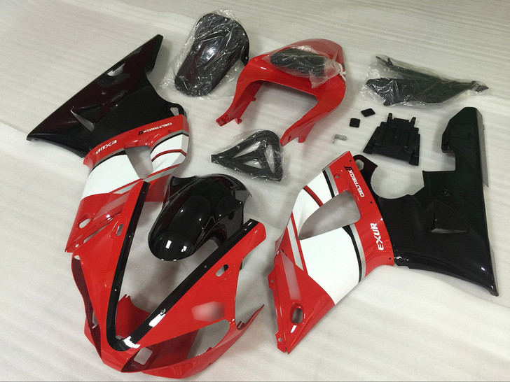 2000 2001 Yamaha YZF-R1 original fairing red white and black