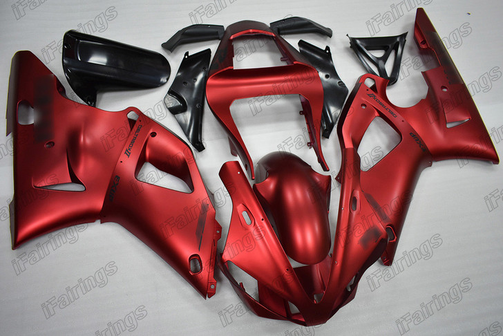 2000 2001 Yamaha YZF-R1 matte red plastic cover