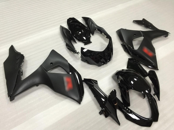 2009 2010 2011 2012 2013 2014 2015 2016 Suzuki GSXR 1000 black plastic