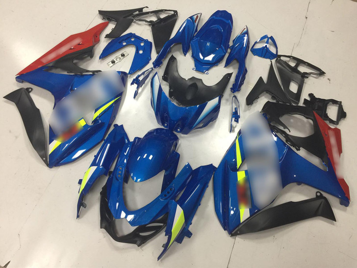 2009 2010 2011 2012 2013 2014 2015 2016 Suzuki GSXR 1000 OEM paint scheme fairings