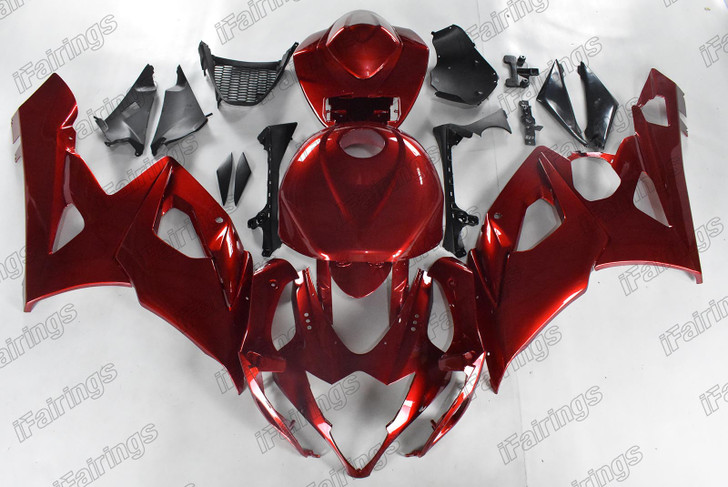 2005 2006 Suzuki GSXR1000 K5 K6 candy apple red bodywork