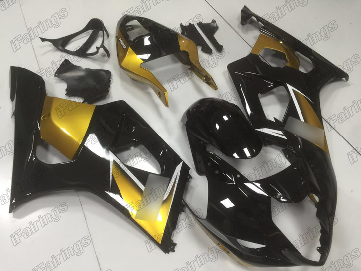 2003 2004 Suzuki GSXR1000 K3 K4 original fairing black and gold
