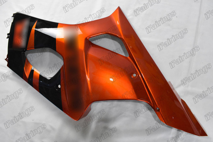2003 2004 Suzuki GSXR1000 K3 K4 plastic black and orange
