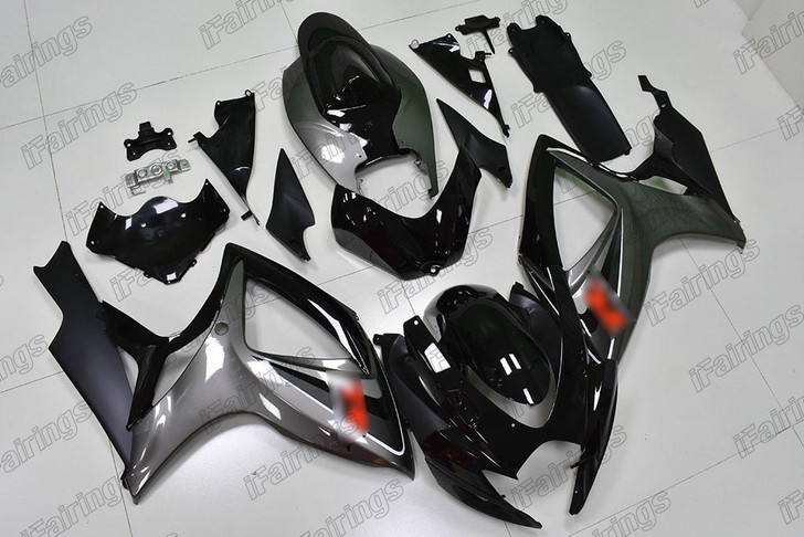 2006 2007 Suzuki GSXR 600/750 bodywork black and gray