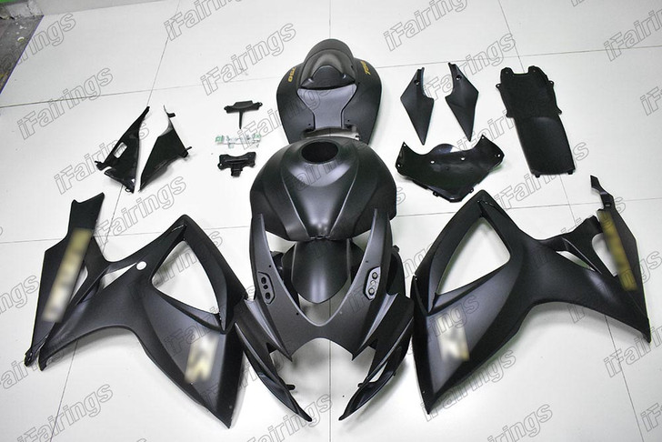 2006 2007 Suzuki GSXR 600/750 matte black bodywork