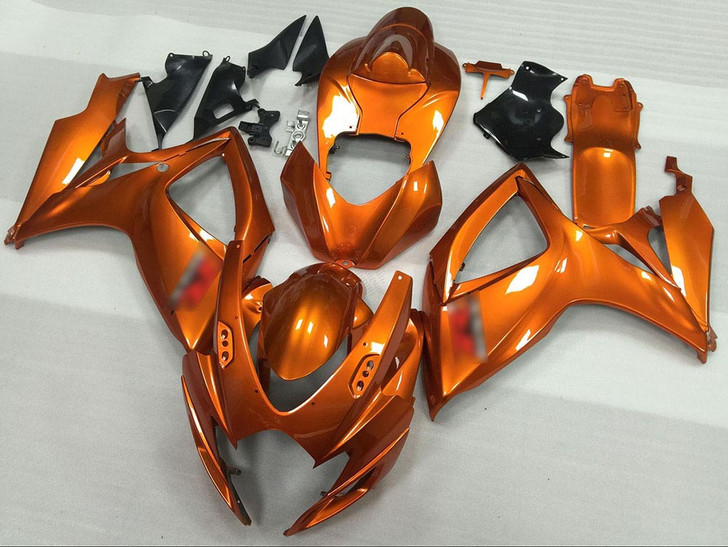 2006 2007 Suzuki GSXR 600/750 orange fairing kit