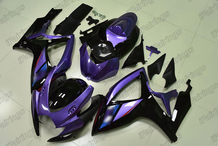 2006 2007 Suzuki GSXR 600/750 purple and black fairing